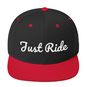 Just Ride Snapback Hat