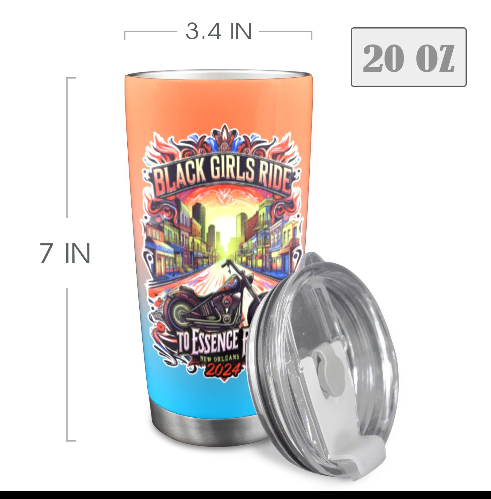 BGR to Essence Fest 2024 Tumbler