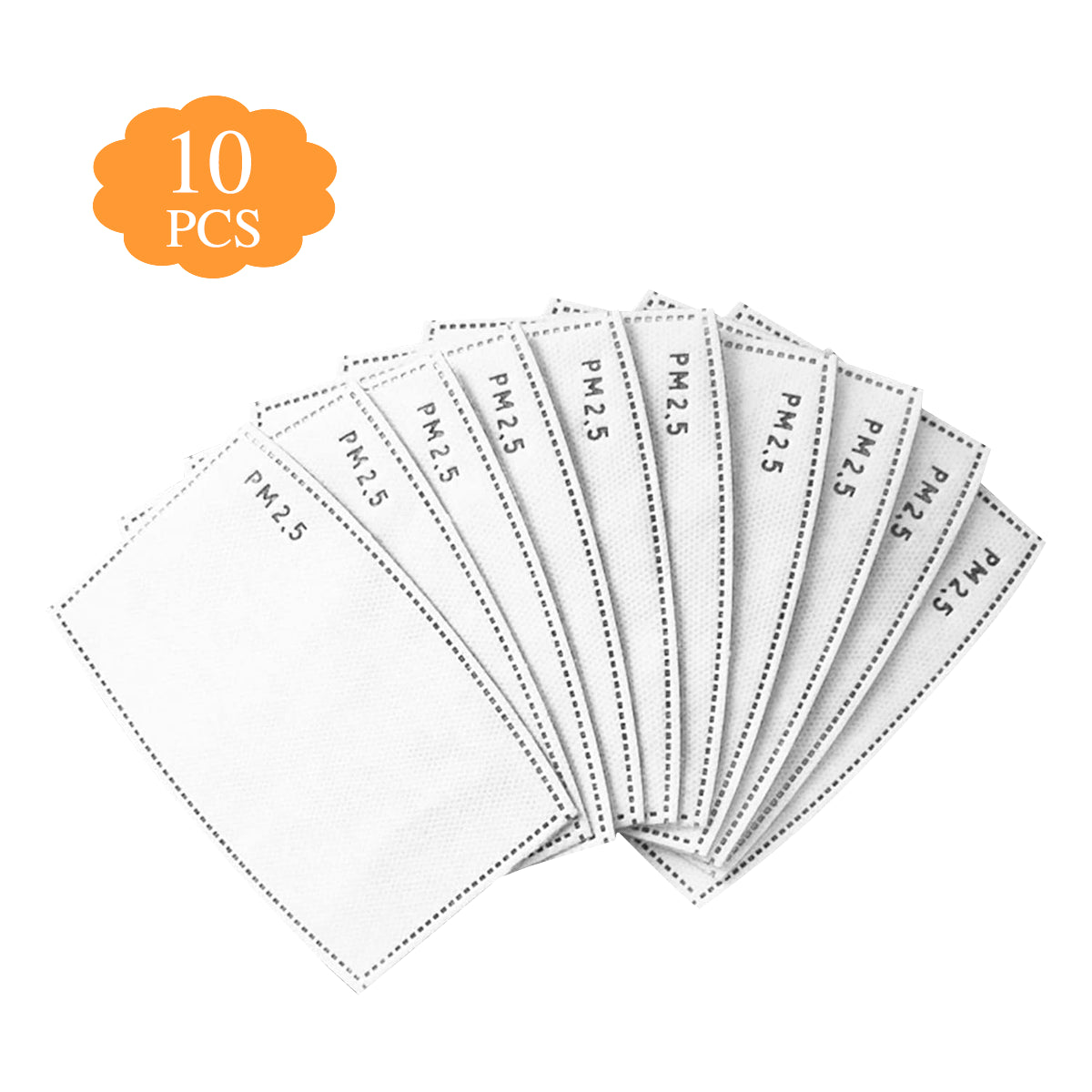 Face Mask Filters - 10 Pack