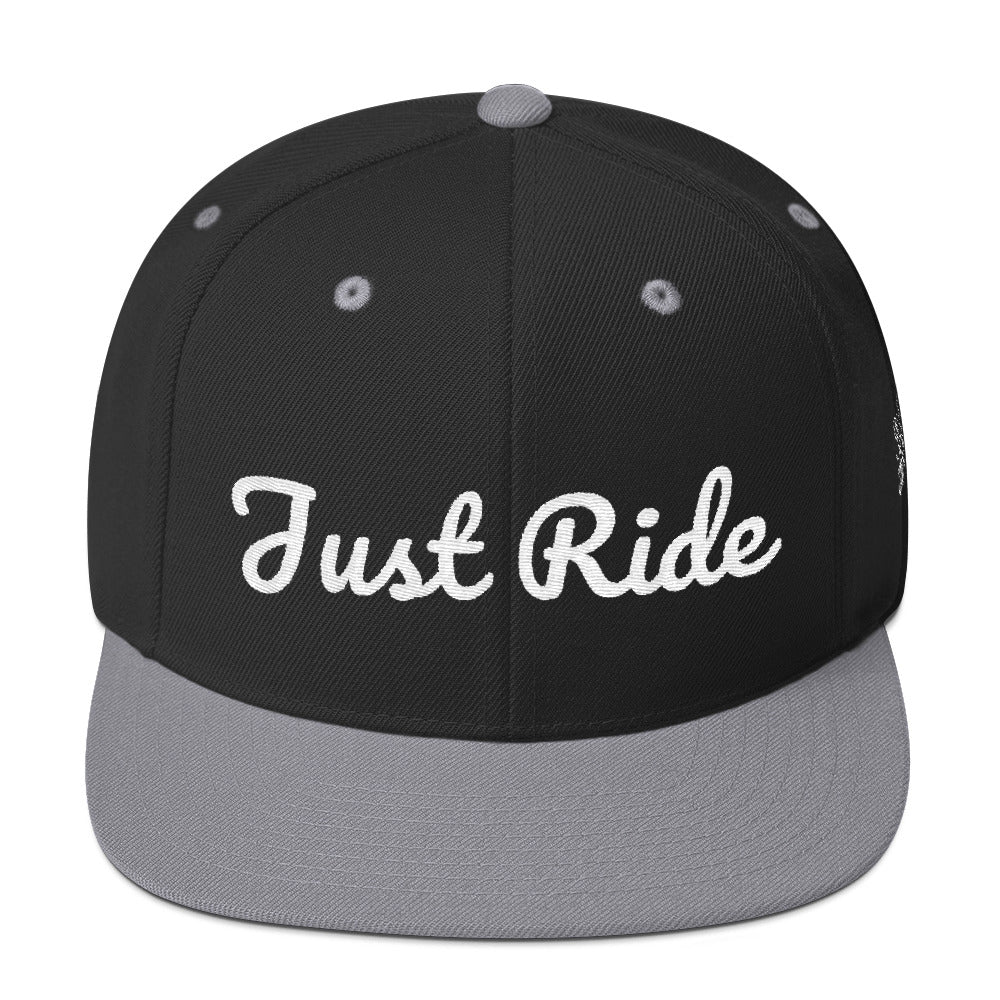 Just Ride Snapback Hat