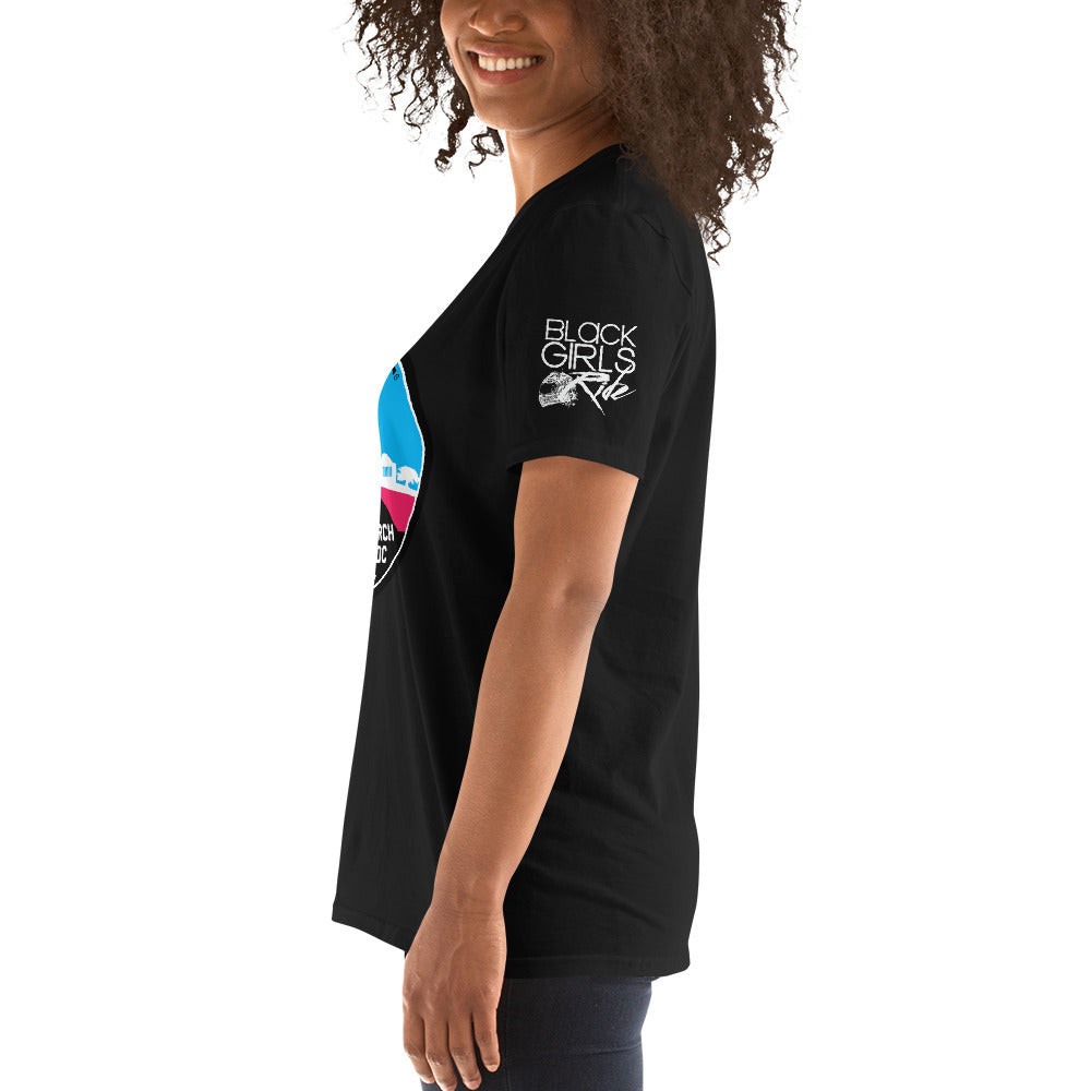 Black Girls Ride to the March Color Tee