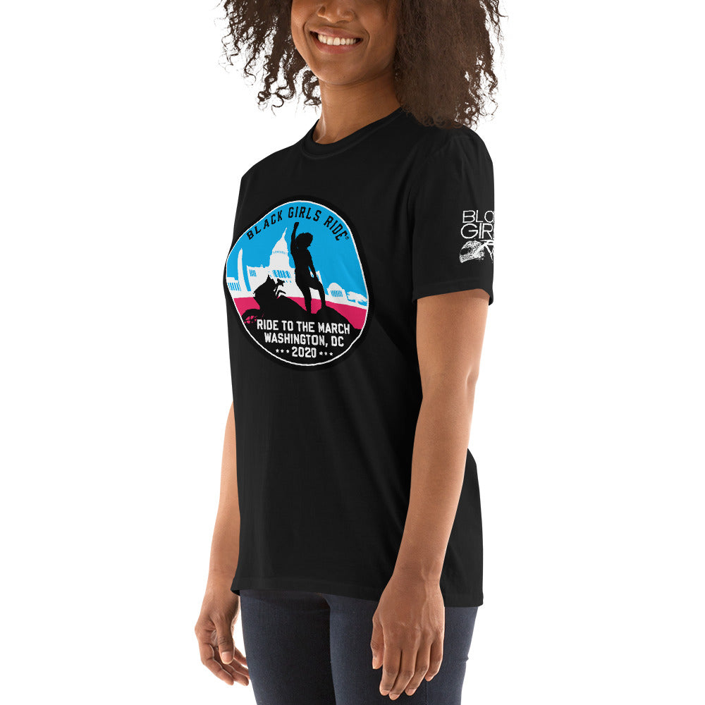 Black Girls Ride to the March Color Tee