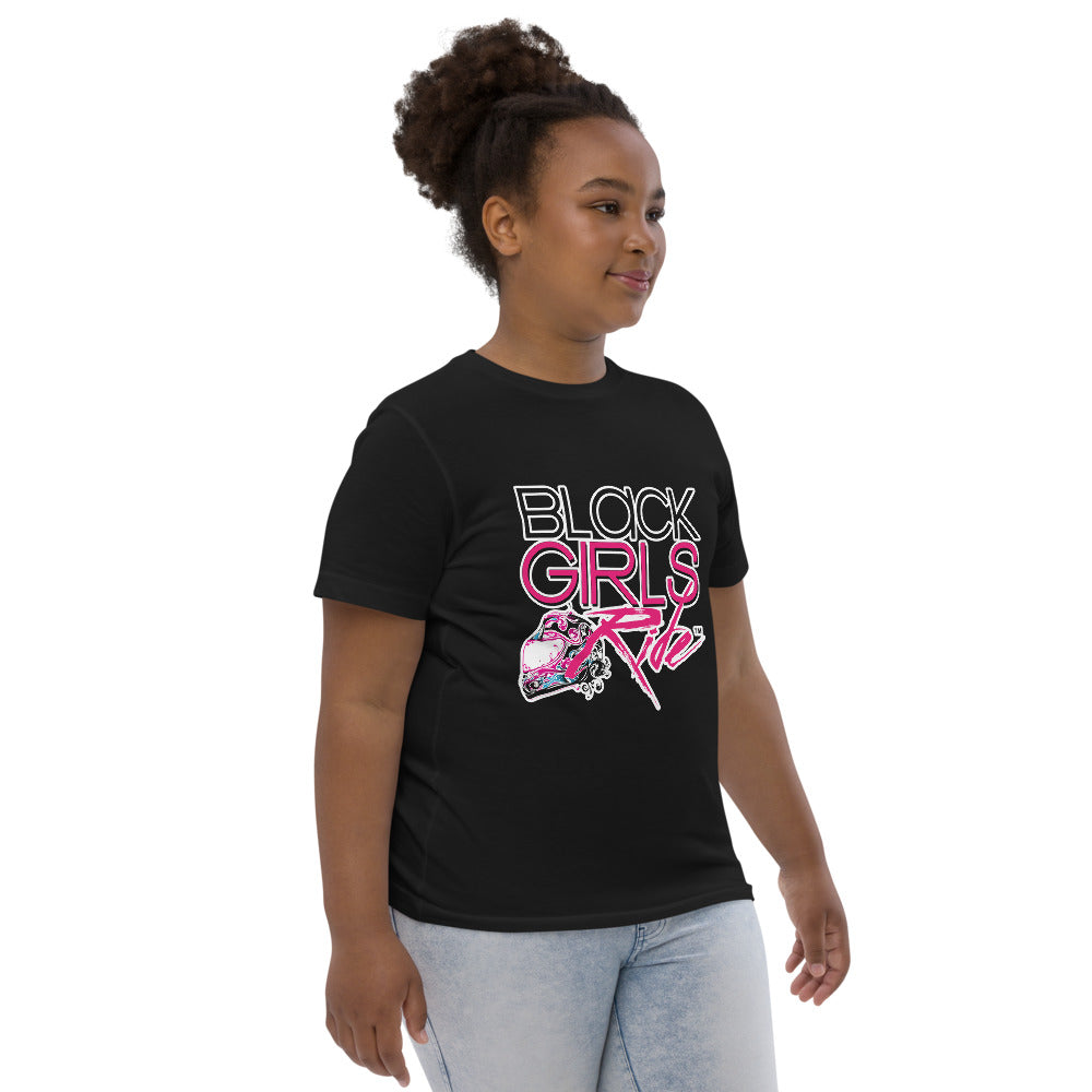 Black Girls Ride Youth jersey t-shirt
