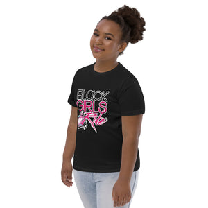 Black Girls Ride Youth jersey t-shirt